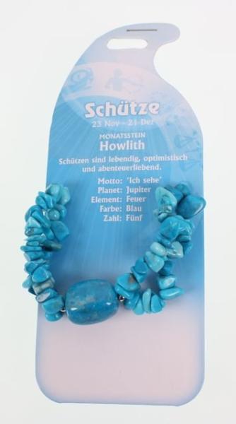 ROOST Armband Schütze G245 Howlith türkis