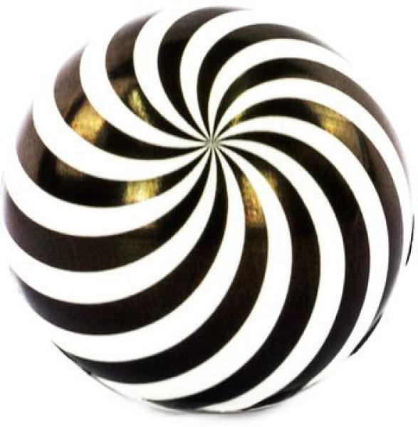 ROOST High Bounce Illusion Ball NV596 schwarz / weiss