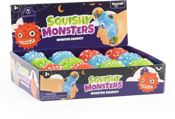 ROOST Squishy Monster NV616 3 Farben assortiert