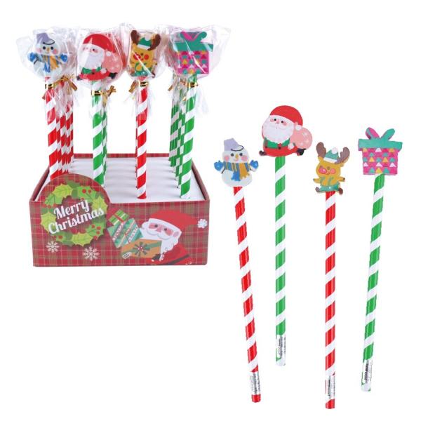 ROOST Bleistift Weihnachten XERA-004 4 assortiert