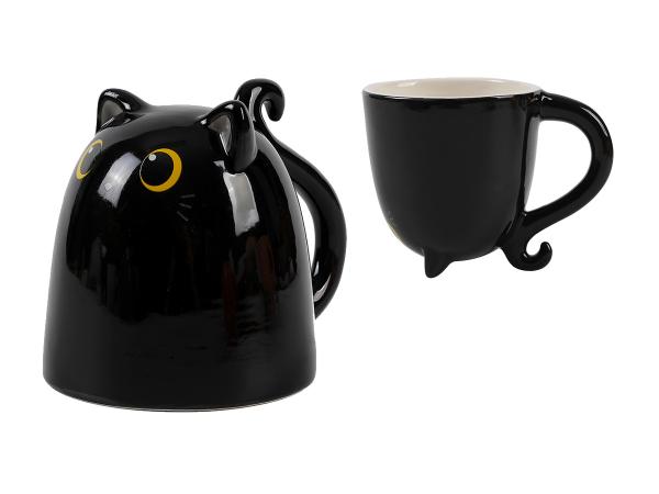 ROOST Tasse Up & Down 300ml XL2518 Cat black