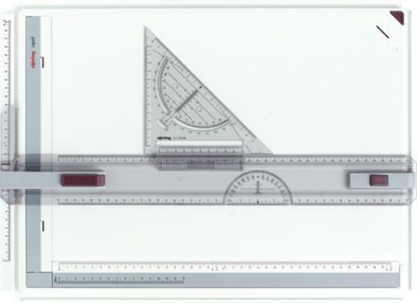 ROTRING Zeichenplatte rapid A3 S0213910 mit Arretierung