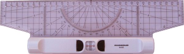 RUMOLD Rolllineal 30cm 8400 weiss