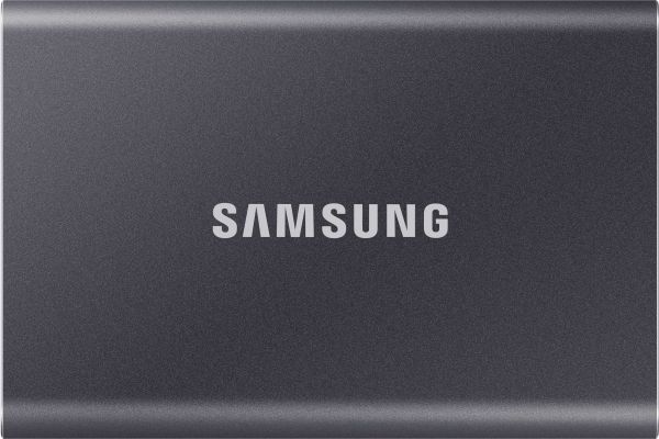 SAMSUNG MEMORY SSD Portable T7 1TB MU-PC1T0T/WW USB 3.1 Gen. 2 Titan Grey