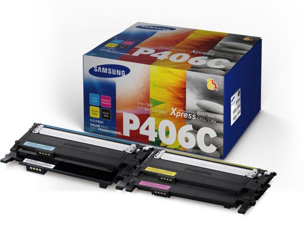 SAMSUNG Toner Rainbow Kit CMYBK SU375A CLP 360/CLX-3300 1000/1500 S.