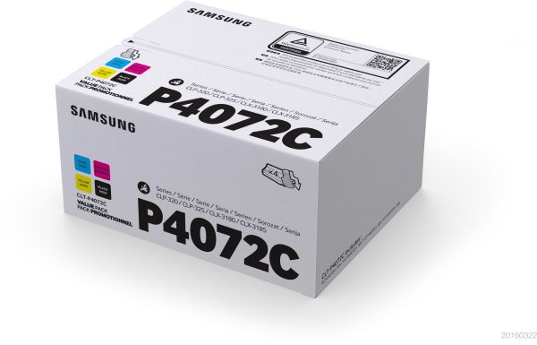 SAMSUNG Toner Rainbow Kit CMYBK SU382A CLP 320/325 1000/1500 Seiten