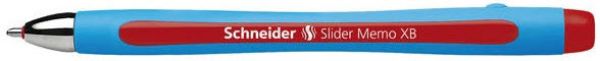 SCHNEIDER Kugelschr.Slider Memo XB 0.7mm 150202 rot