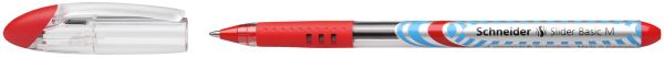 SCHNEIDER Kugelschr. Slider Basic 1.0mm 151102 rot, M