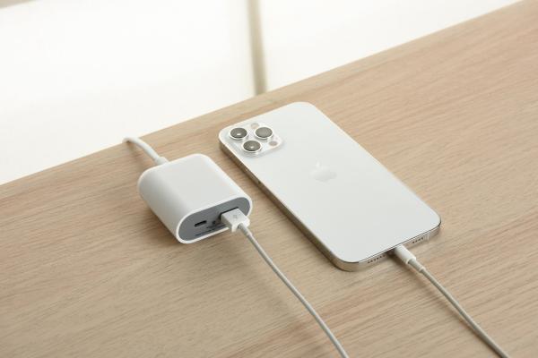 SCHOENENBERGER Verlängerungskabel 3m 85.23430GY USB-C & USB-A weiss/grau