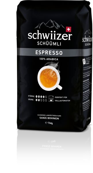 SCHWIIZER Bohnenkaffee 1kg 10169948 Schüümli Espresso