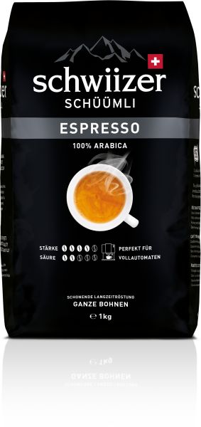 SCHWIIZER Bohnenkaffee 1kg 10169948 Schüümli Espresso