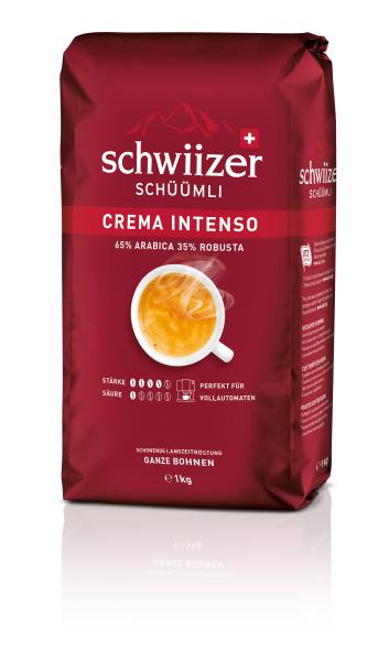 SCHWIIZER Schüümli Intenso 1kg 10184925 Bohnenkaffee