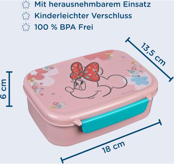 SCOOLI Lunchbox MIUX9903 Minnie Mouse 13x18x6cm