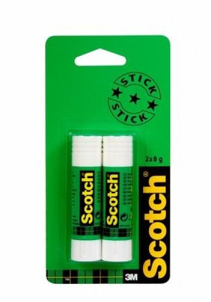 SCOTCH Klebestift 6216C permanent 2x8g