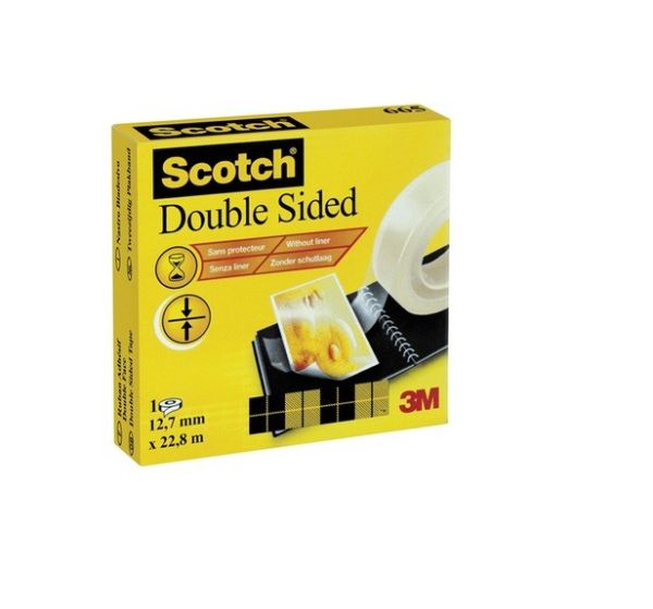 SCOTCH Tape 665 12mmx22,8mm 6651223K doppelseitig