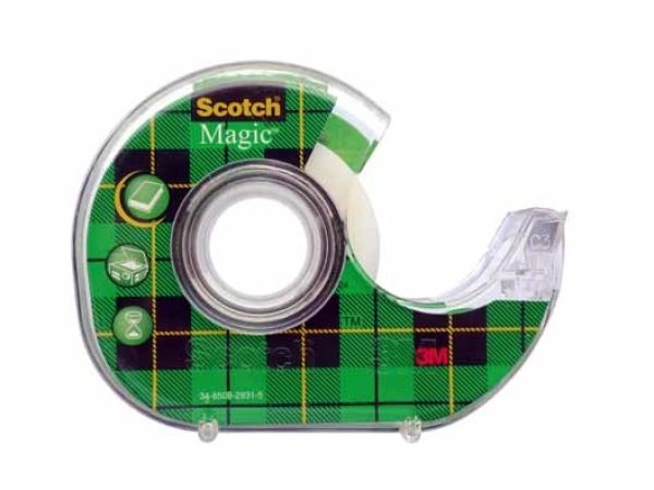 SCOTCH Magic Tape 19mmx25m 8-1925D transparent, auf Abroller