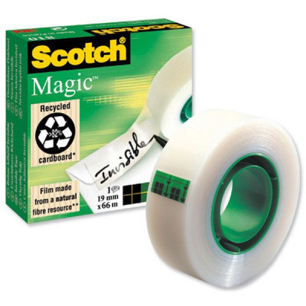 SCOTCH Magic Tape 810 19mmx66m 8101966K unsichtbar