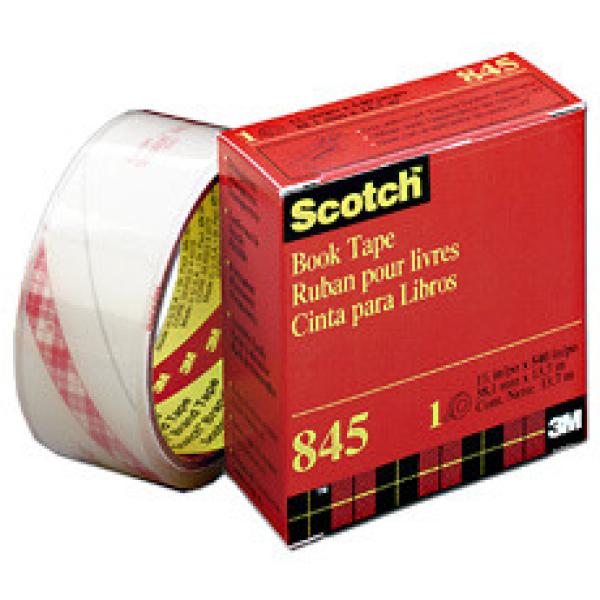 SCOTCH Buchklebeband 50mmx13,7m 845/5013 transparent