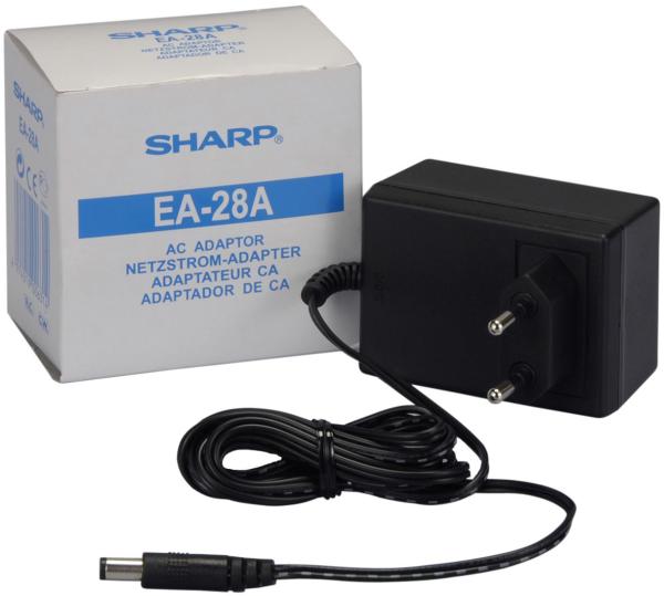 SHARP Netzadaper 5EU Rechner druckend