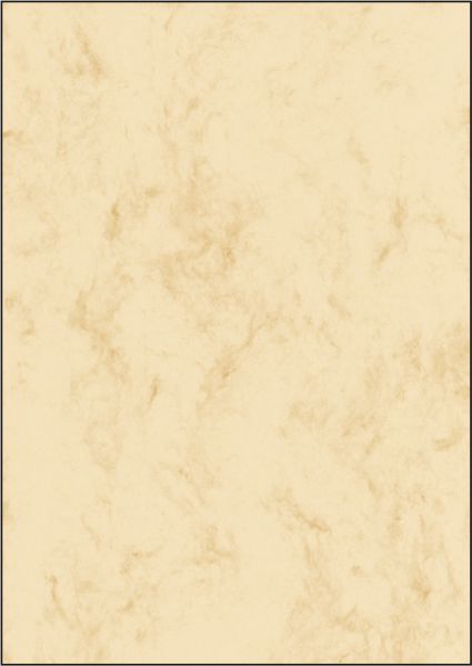 SIGEL Designpapier Marmor A4 DP191 beige, 200g 25 Blatt