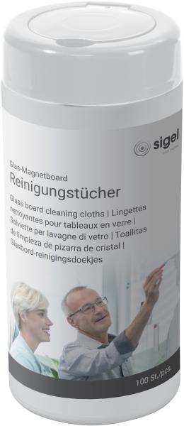 SIGEL Reinigungstücher GL185 80x178mm, 100 Stück