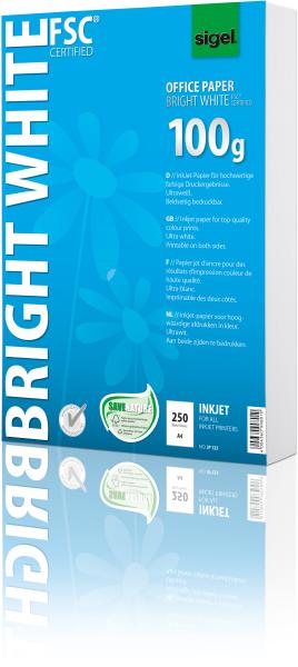 SIGEL Inkjet-Papier A4 IP125 100g Bright white 250 Blatt