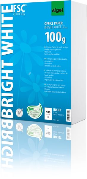 SIGEL Inkjet-Papier A4 IP150 100g Bright white 500 Blatt