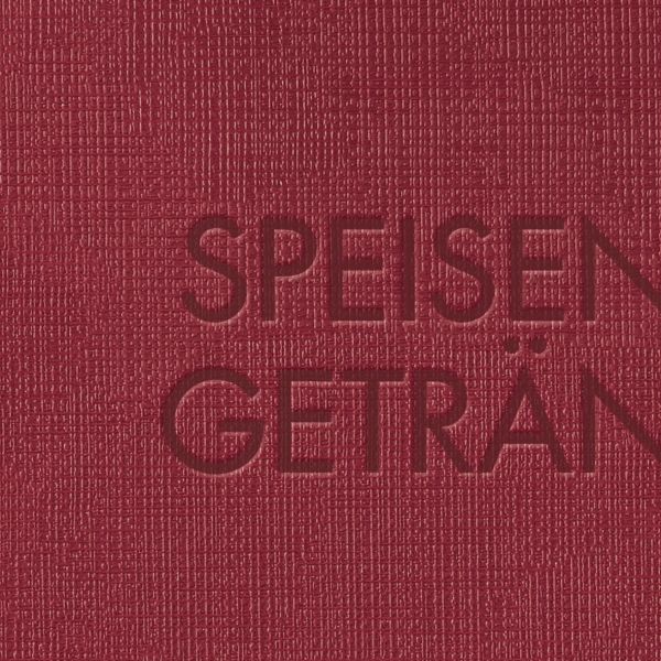 SIGEL Speisekartemappe A5 SM133 4Einzel-H.180x245x15mm, rot