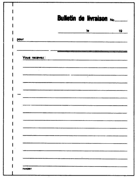 SIMPLEX Lieferscheine F A6 15121F gelb/weiss 50x2 Blatt