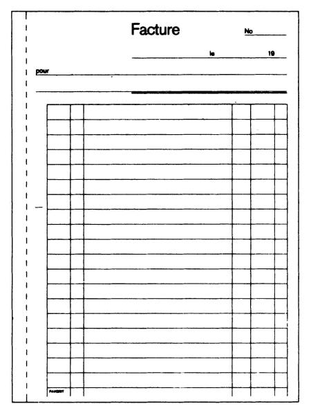 SIMPLEX Rechnungen F A5 15395F orange/weiss 50x2 Blatt