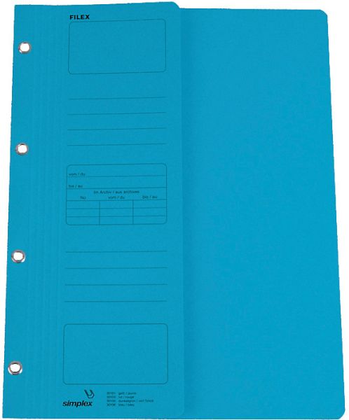 SIMPLEX Filex-Mappen A4 30106 blau