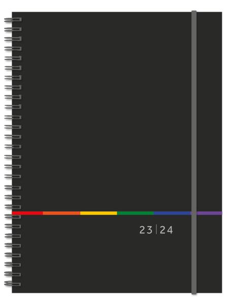 SIMPLEX Emotions weekly 17M 23/24 A6 500219.24 Proud, 1W/2S 12x16.5cm