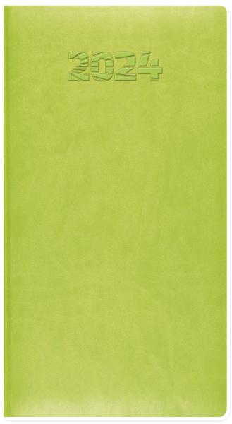 SIMPLEX Taschenagenda Simply 2024 6950J3.24 87x153mm,lime,3½T/S