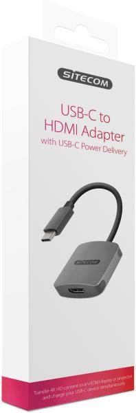 SITECOM USB-C to HDMI Adapter CN-375 USB-C PD