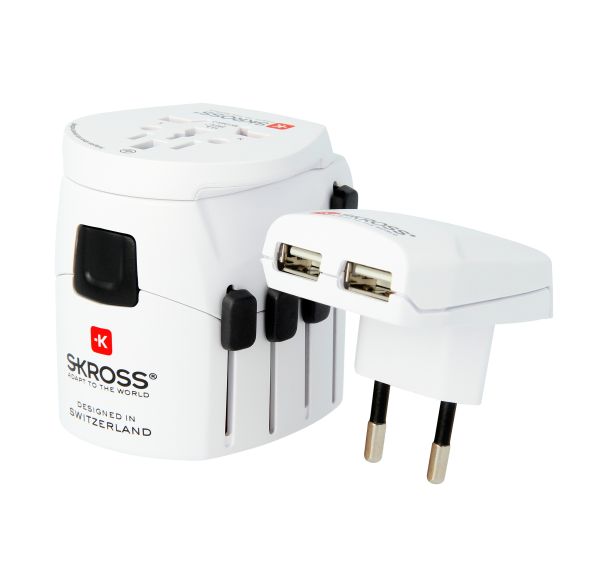 SKROSS Euro USB Charger (2xA) 1.302421