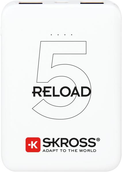 SKROSS Reload 5 Battery 5000mAh 5V/1A 1.400120 white