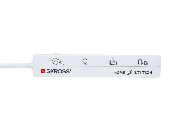 SKROSS Home Station USB-C Retail wht 69.21350 2x T13,1x USB-C + 1x USB-A