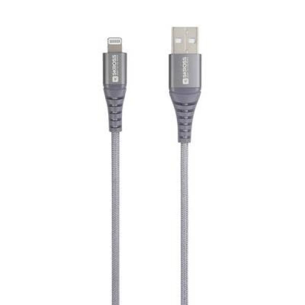 SKROSS USB to Lightning Cable SKCA0011A-MFI120CN 1.2m Space Grey