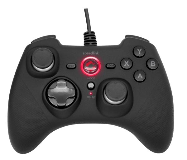 SPEEDLINK RAIT Gamepad wired SL-650010-BK PC/PS3/Switch black