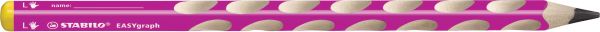 STABILO Bleistift EASYgraph 321/01HB6 Linkshänder pink