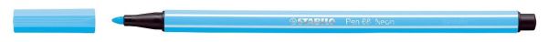 STABILO Fasermaler Pen 68 1mm 68/031 neonblau