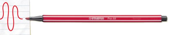 STABILO Fasermaler Pen 68 1mm 68/10 10 Farben ass.