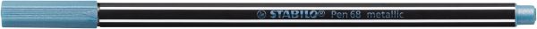 STABILO Fasermaler Pen 68 1mm 68/841 metallic blau