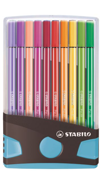 STABILO Fasermaler Pen 68 6820-04-04 20 Stück ass. ColorParade