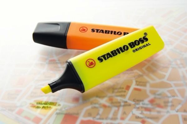 STABILO Textmarker BOSS 7006 Tischset 6 Stück