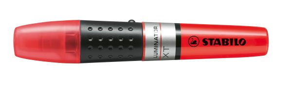 Stabilo textmarker luminator 2-5mm 71/40 rot - Stabilo-71-40-4006381147125