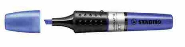 Stabilo textmarker luminator 2-5mm 71/41 blau - Stabilo-71-41-4006381147101