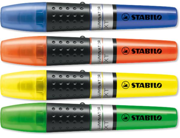 Stabilo tischset luminator 25mm 7104-2 4-farbig ass. - Stabilo-7104-2-4006381176583-02