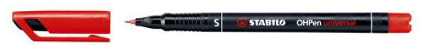 STABILO OHP Pen permanent S 841/40 rot