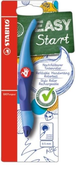 STABILO Roller easy start R 0,5mm B-46843-5 blau